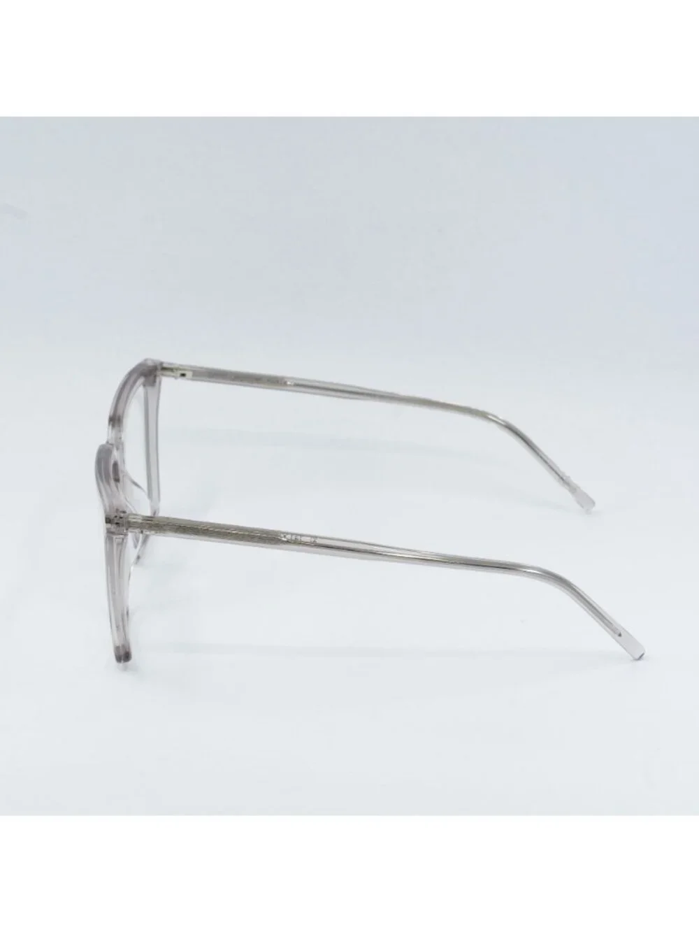 Saint Laurent SL474OPT 003 Eyeglasses Transparent Nude 56mm Square Frame